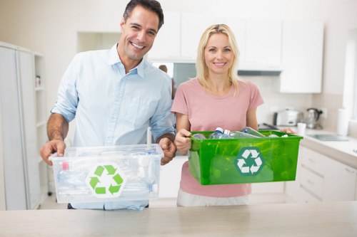 Satisfied Customers Enjoying Cleared Garden