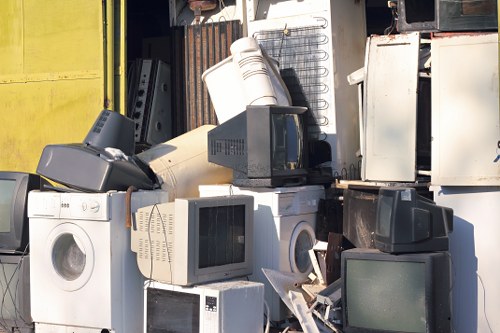 Clearing electronics and household items in a Stratford home